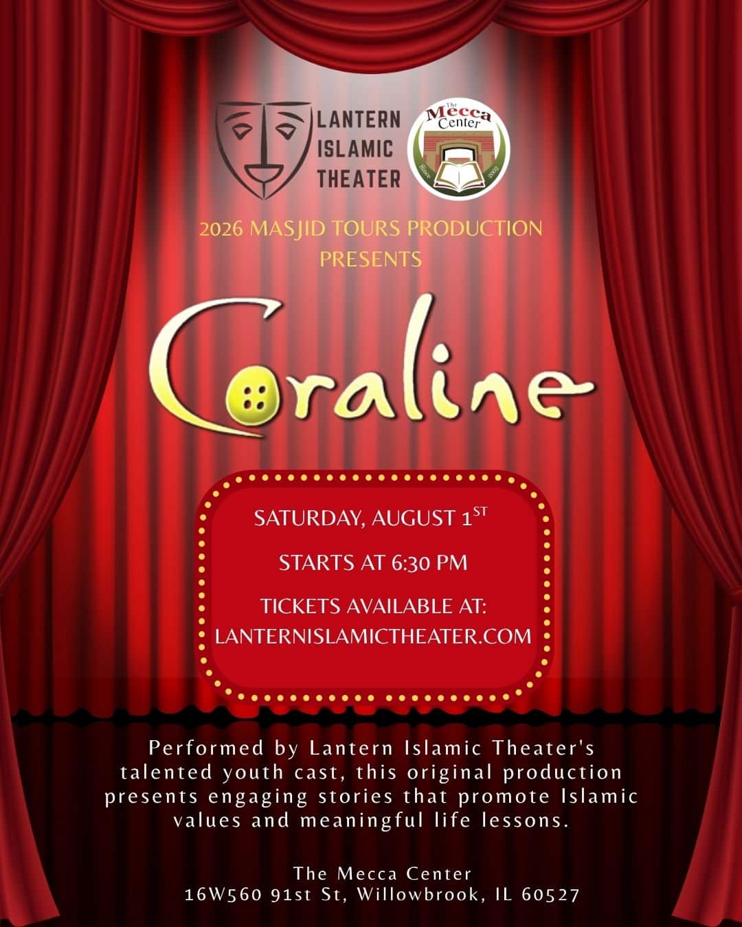 Coraline: An Islamic Theater Production for Families
