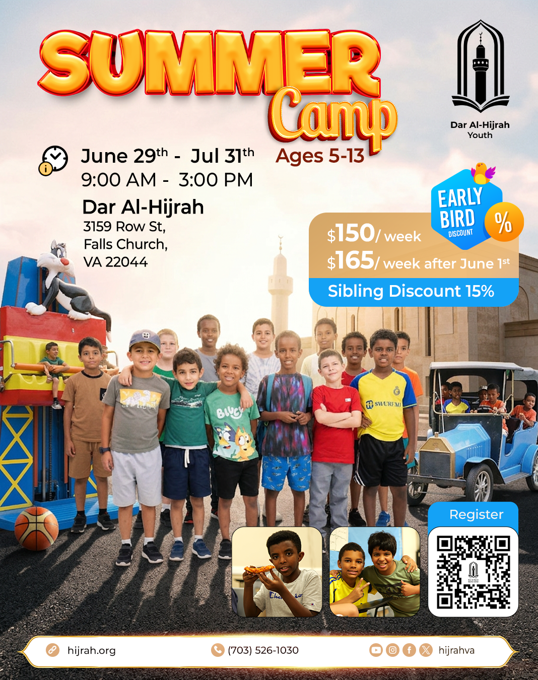 DAH Summer Camp 2026 for Kids Ages 5-13