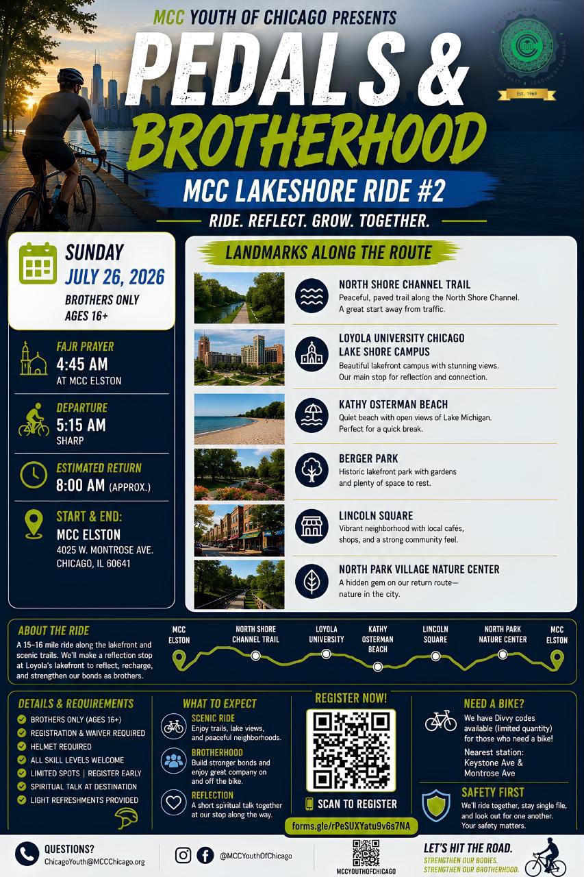 Pedals & Brotherhood: MCC Lakeshore Ride for Brothers