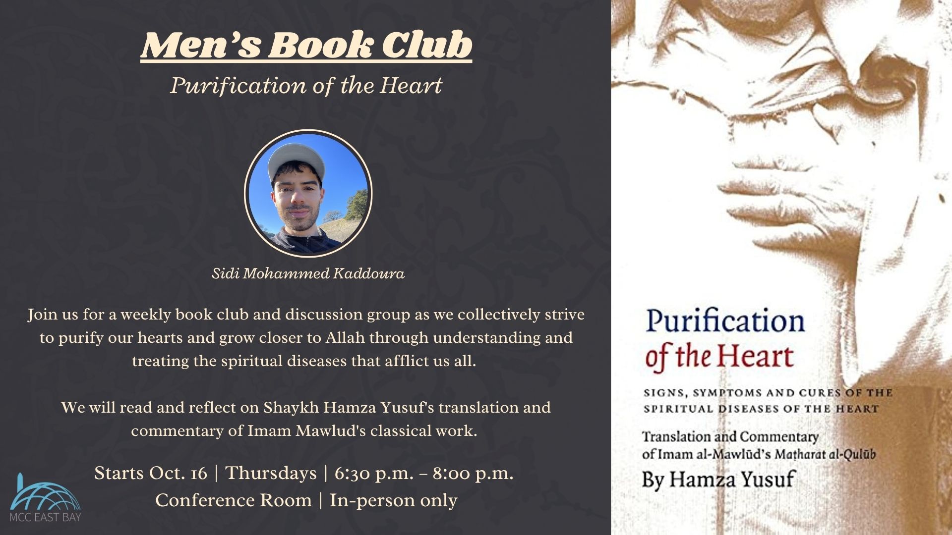 Purification of the Heart: Men's Book Club