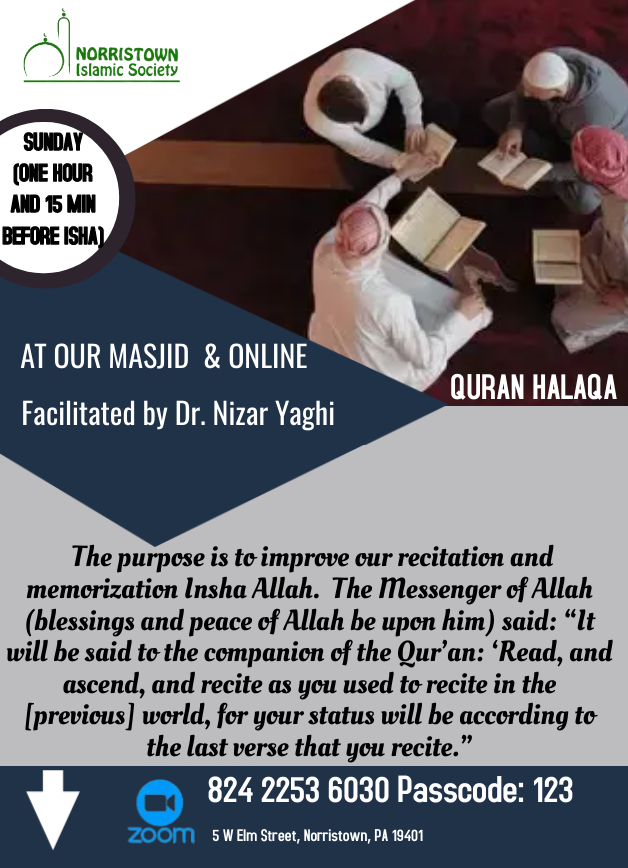 Quran Halaqah: Recitation and Memorization Class