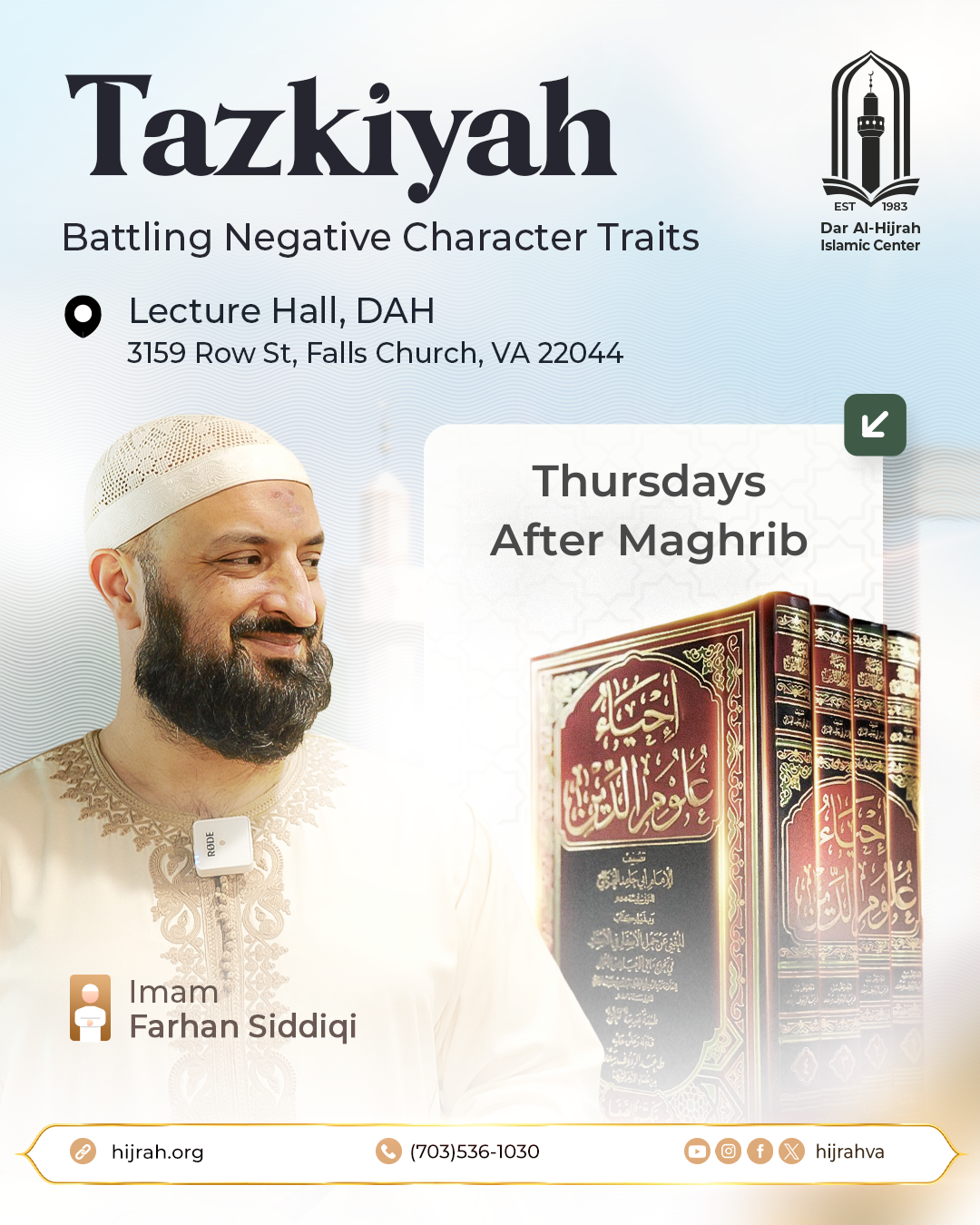 Tazkiyah: Battling Negative Character Traits