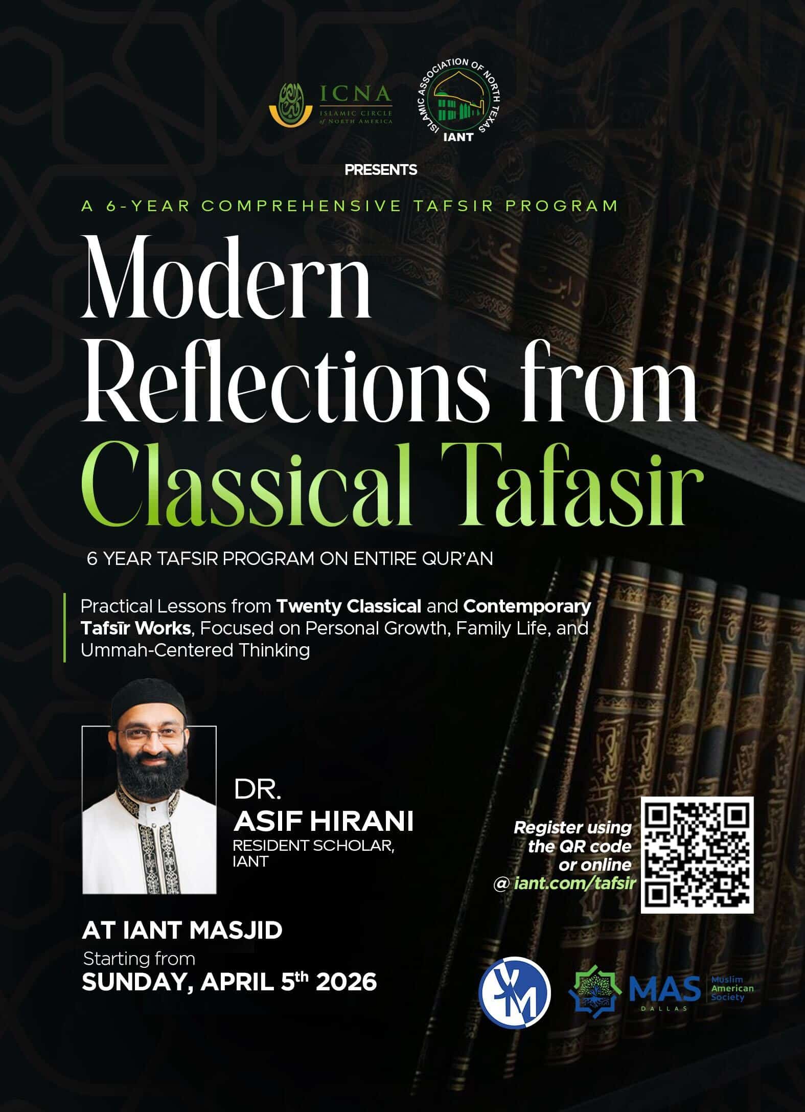 Weekly Tafsir Program: Modern Reflections on the Qur'an