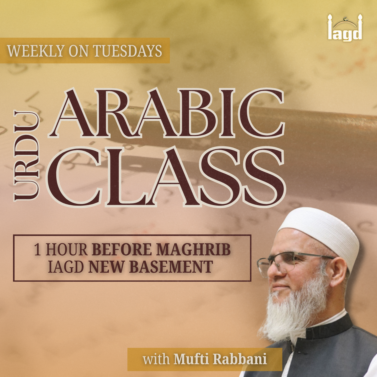 Weekly Urdu Arabic Class with Mufti Rabbani