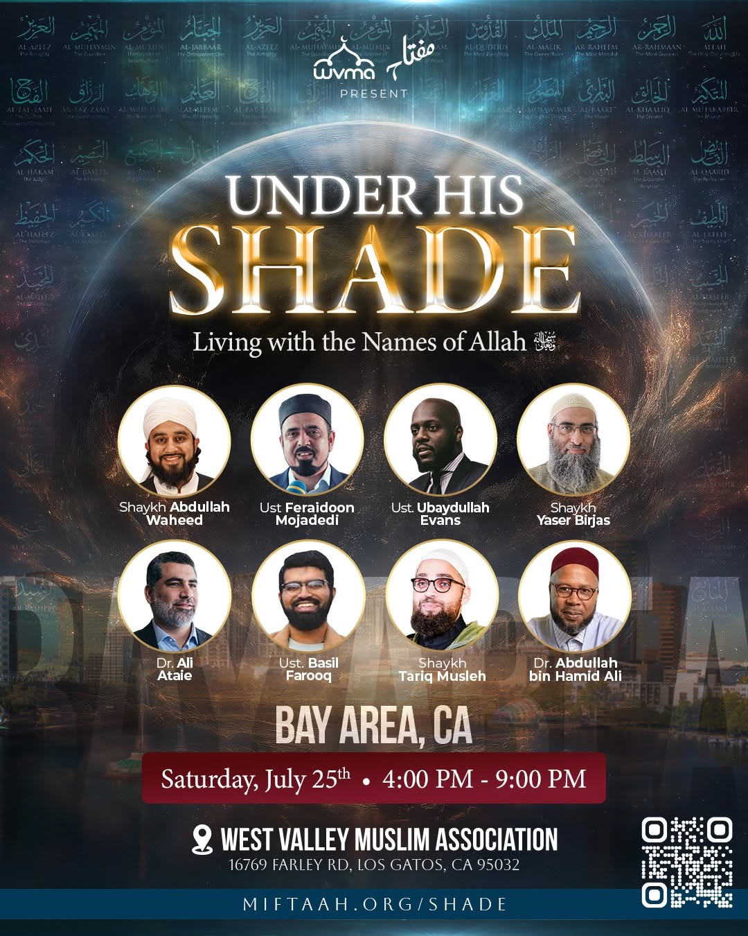 Under His Shade returns to the Bay Area.

Join us for an inspiring evening as we