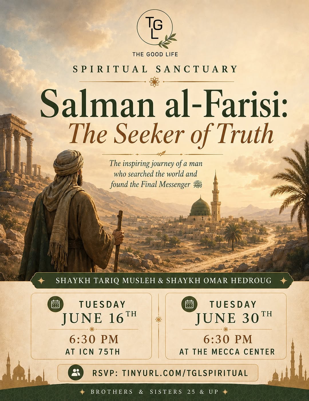 ✨ Join us for TGL’s Spiritual Sanctuary✨

An evening of reflection and meaningfu