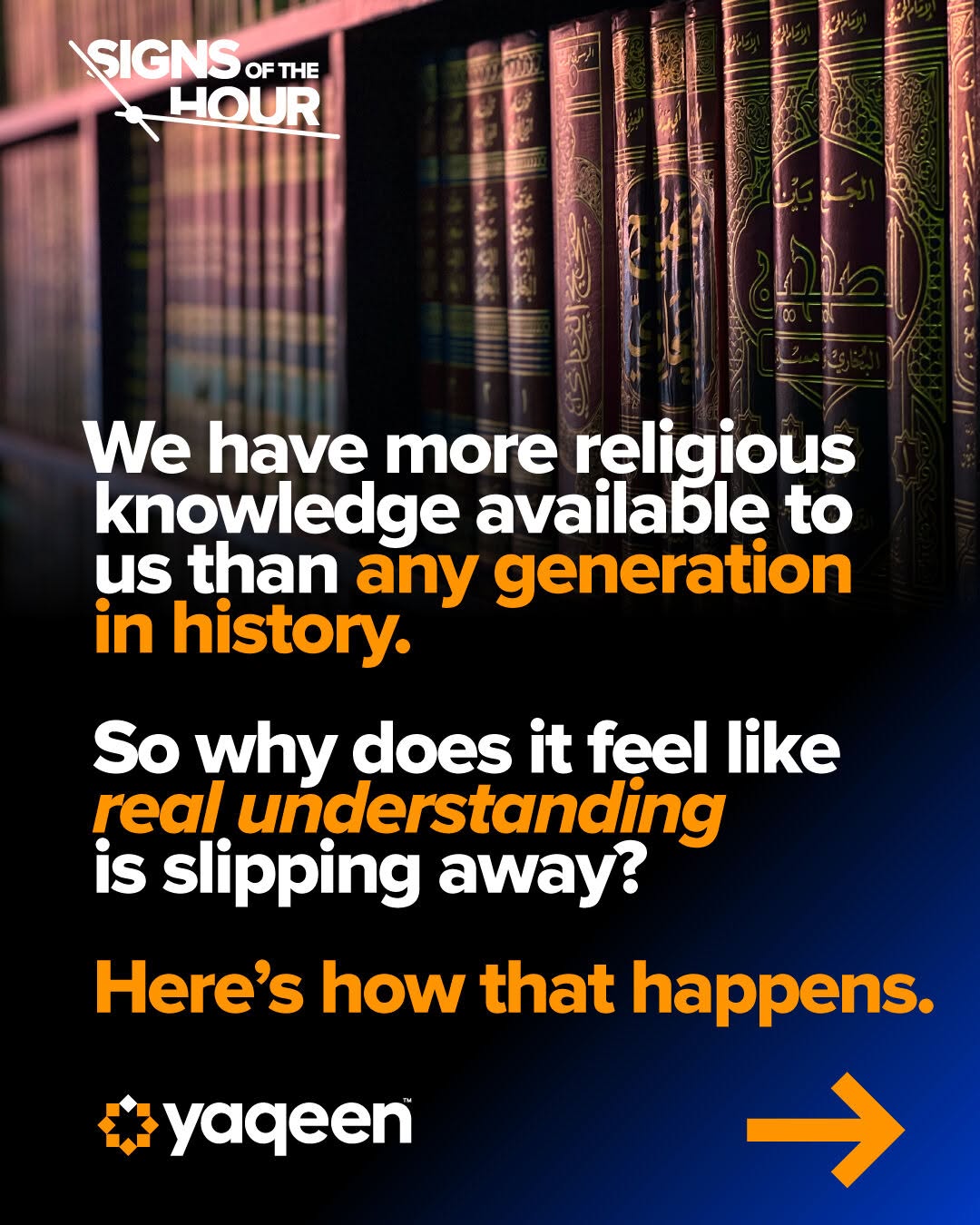 We're surrounded by information and somehow starving for knowledge.
The interne