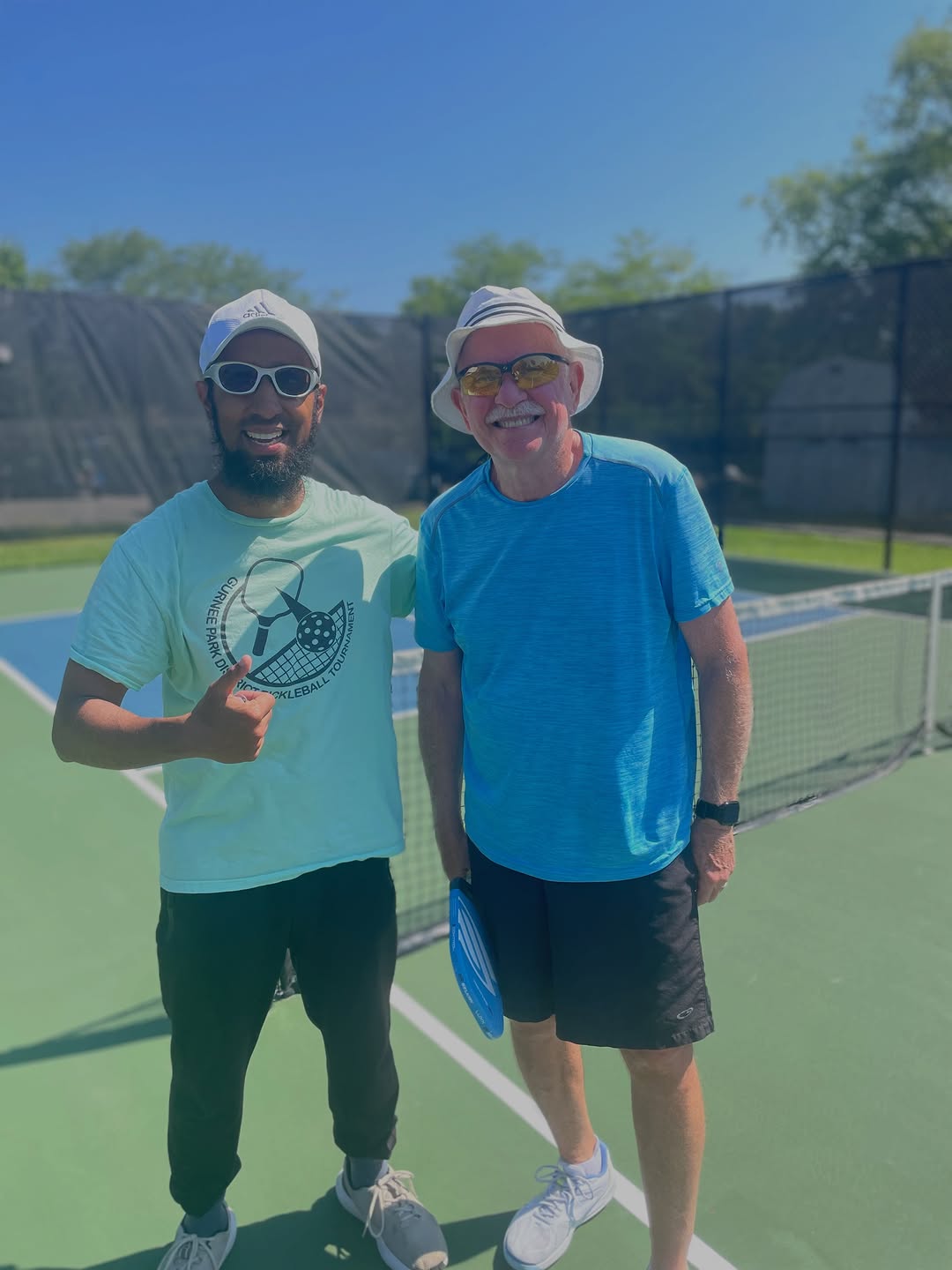 I was in the middle of an intense pickleball match against Stan. At one point, t