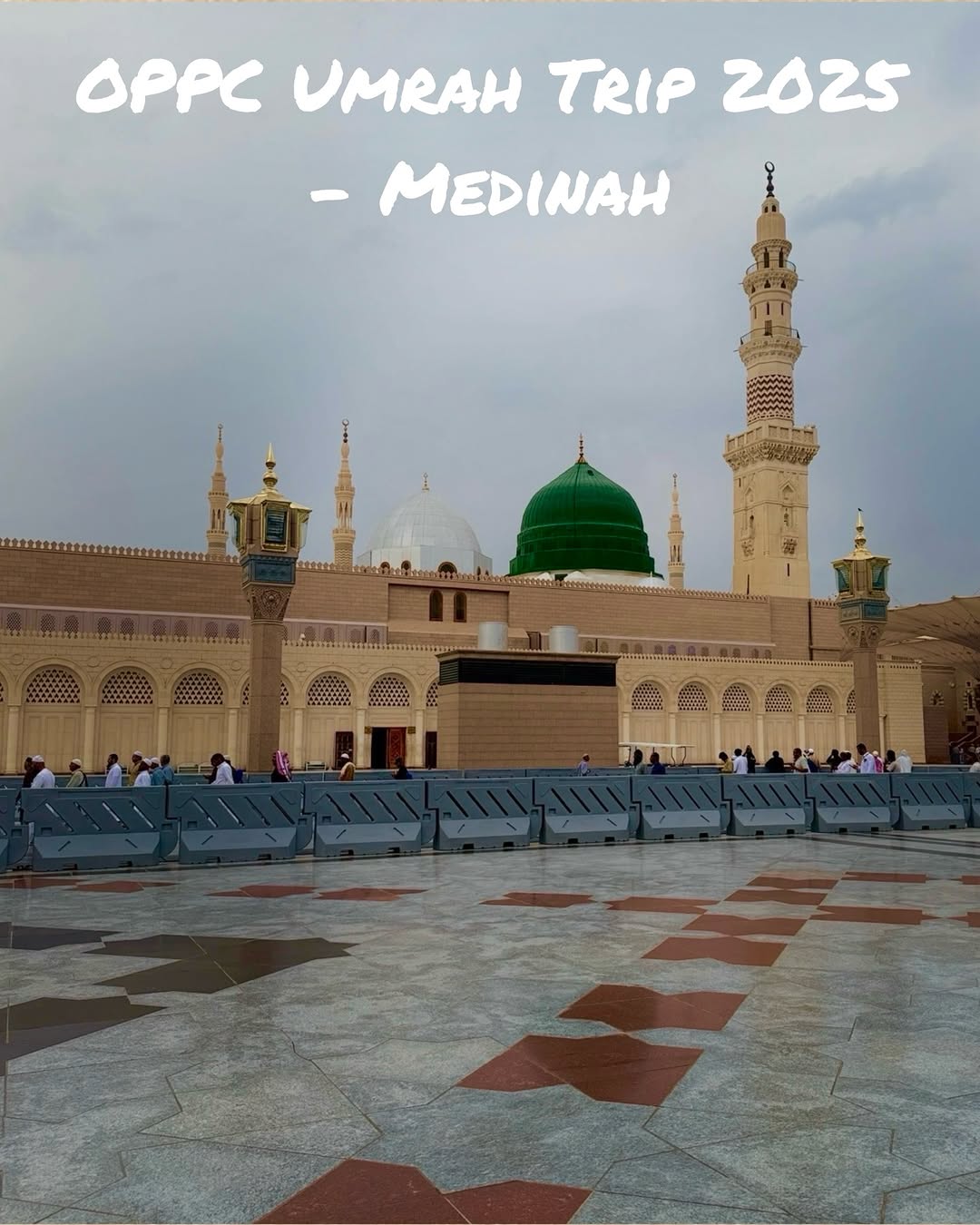 A place where duas soften and hearts heal. Alhamdulillah, Medina was a great tri