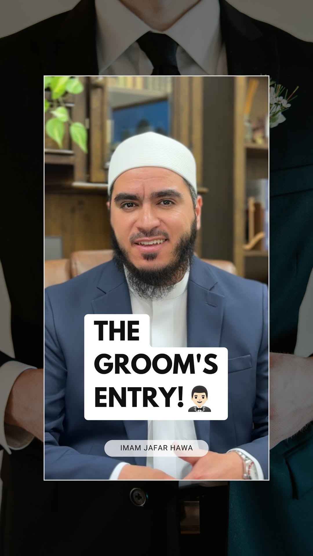 The Groom’s Entry 🤔

Just because something is common... doesn’t mean it’s hala