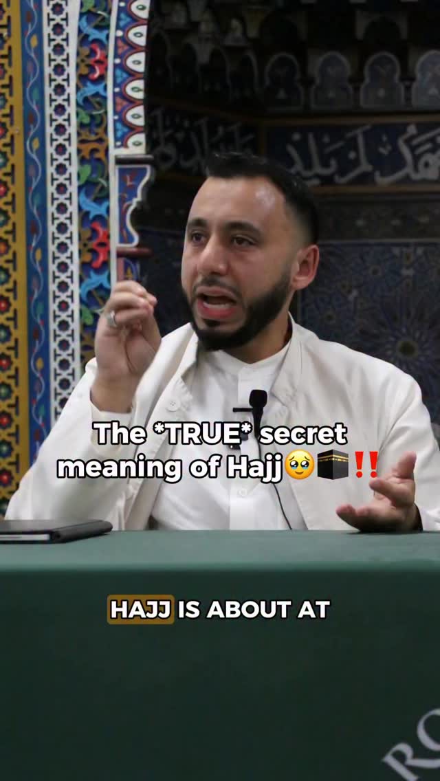 The true meaning of Hajj! #muslim #desi #islam #islamic #islamicquotes islamicqu
