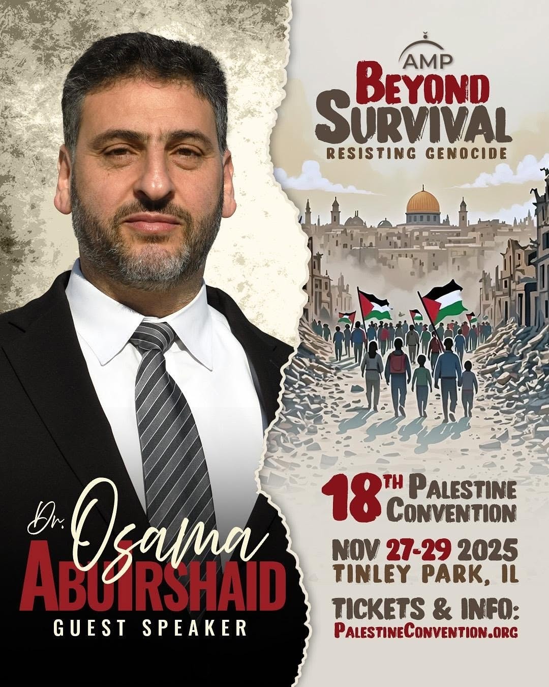 🚨 We’re excited to announce that our very own Dr. Osama Abu Irshaid will speak 