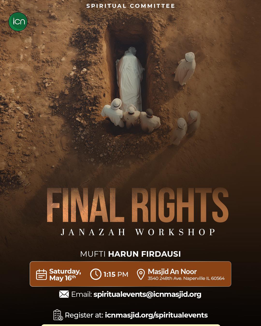Final Rights Janazah Workshop