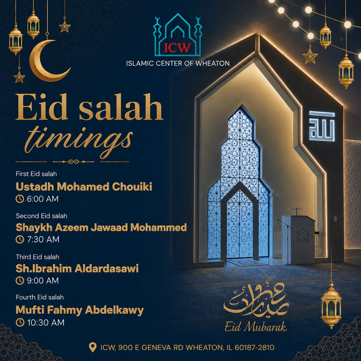 First Eid Salah