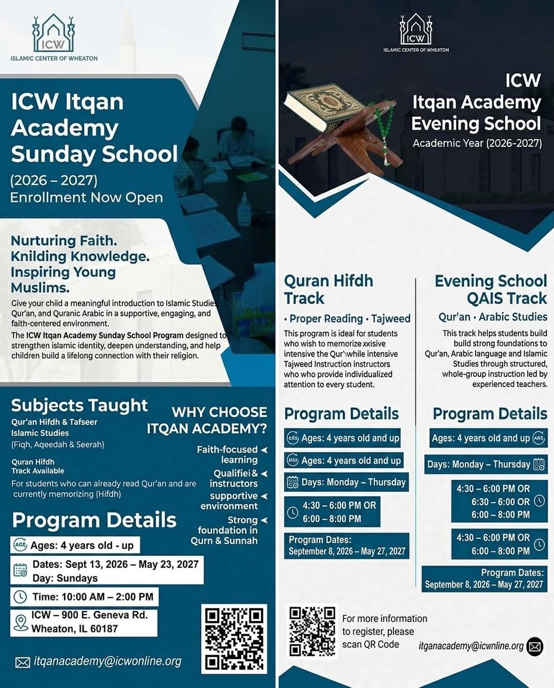 ICW Itqan Academy Sunday School