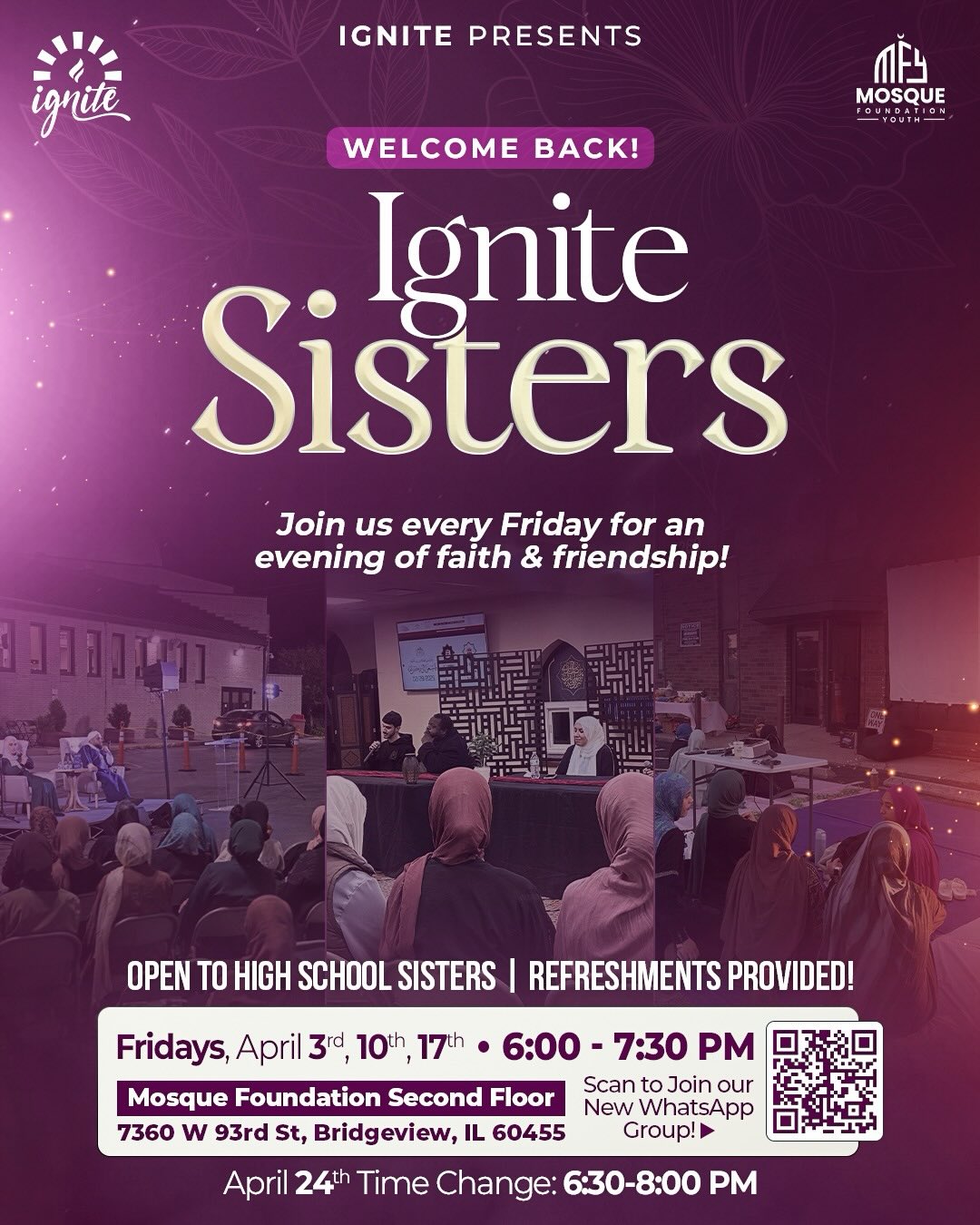 Ignite Youth Program - Sisters (Time Change)