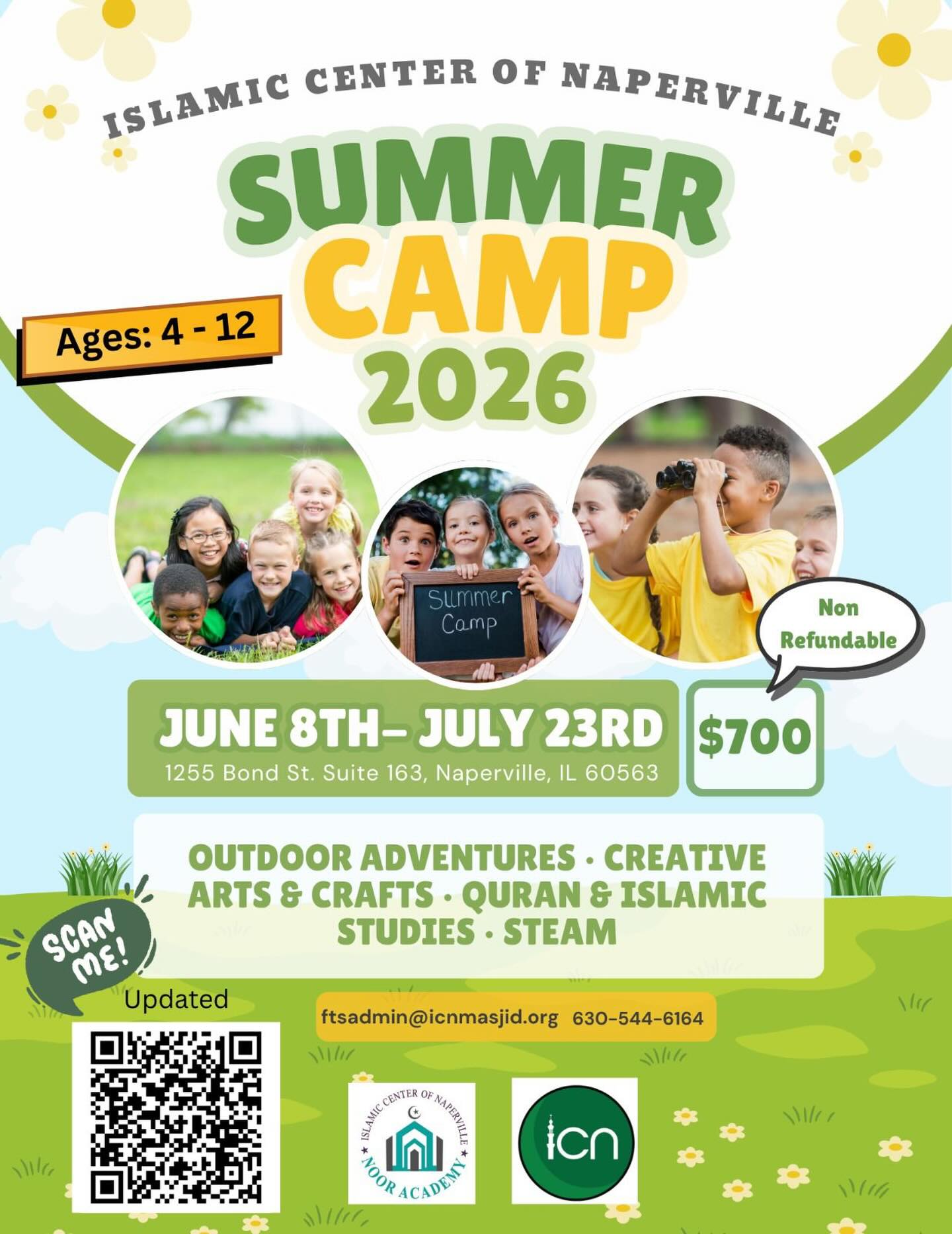 Islamic Center of Naperville Summer Camp 2026