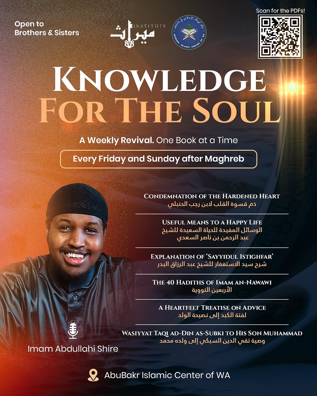 Knowledge for the Soul: A Weekly Revival