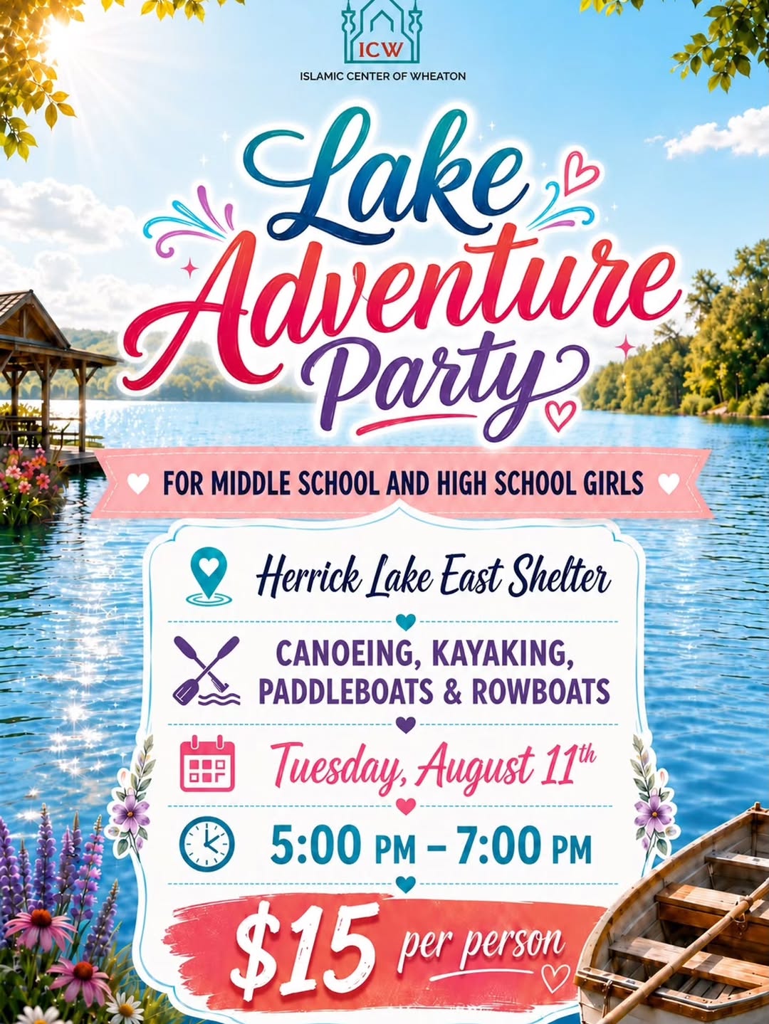 Lake Adventure Party