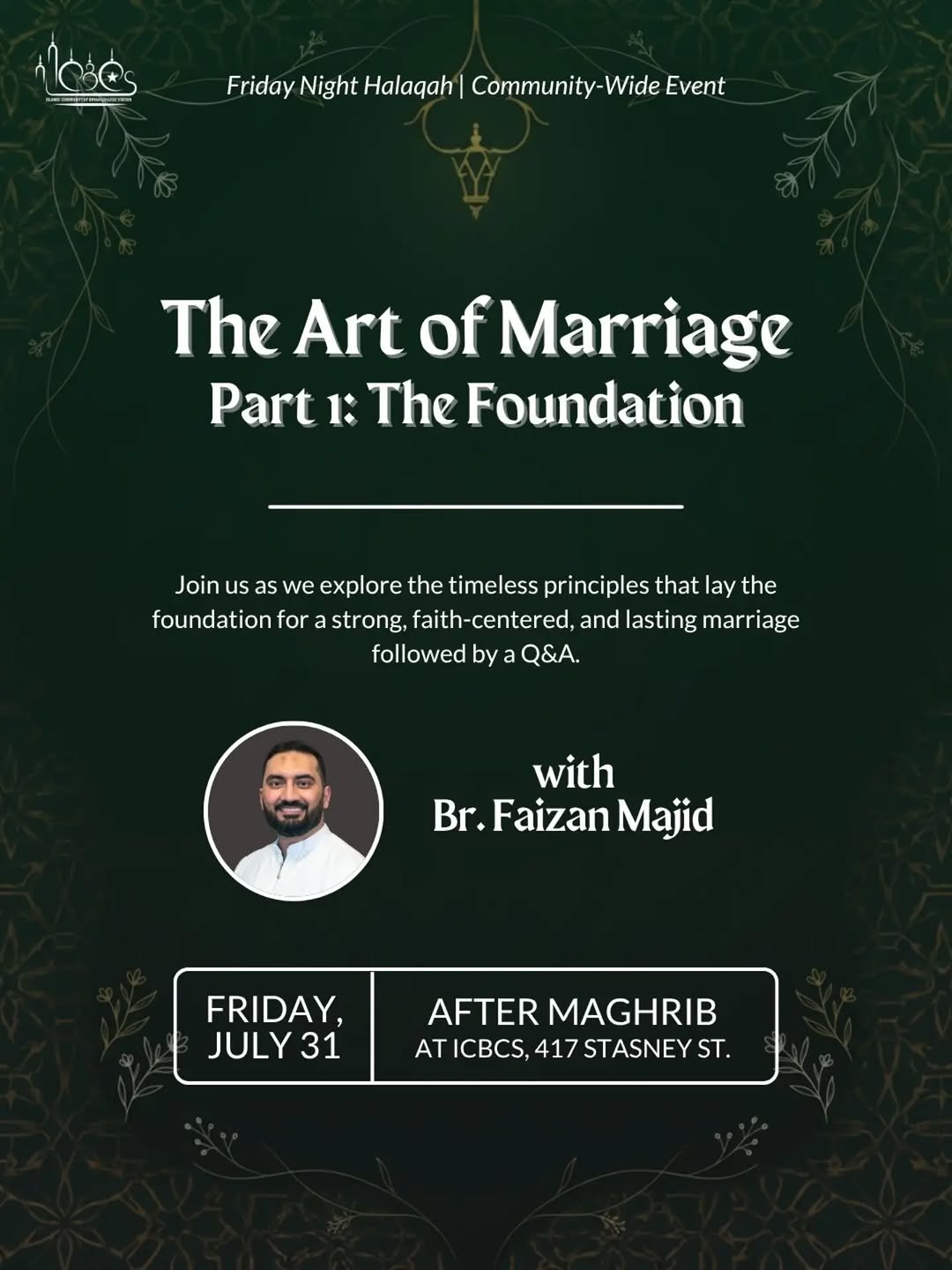 The Art of Marriage Part 1: The Foundation