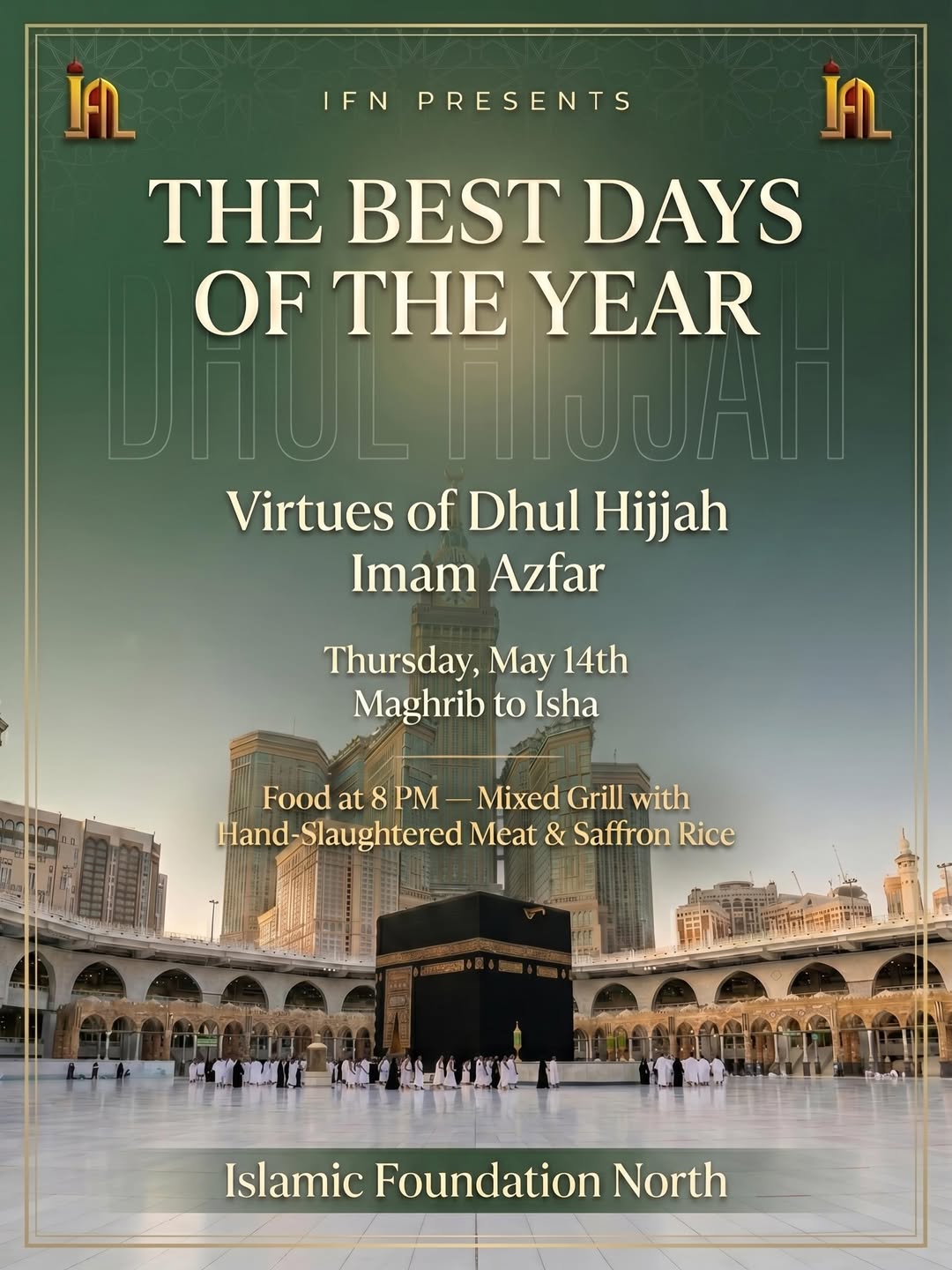 Virtues of Dhul Hijjah
