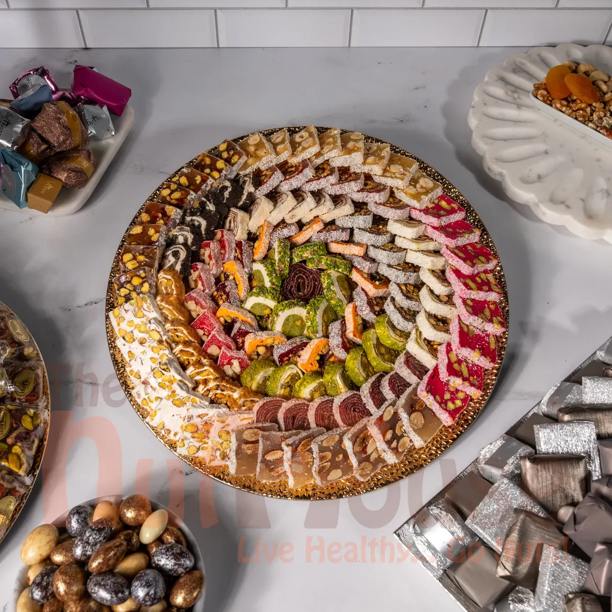 Wrapped Turkish Delights Gift Tray 2