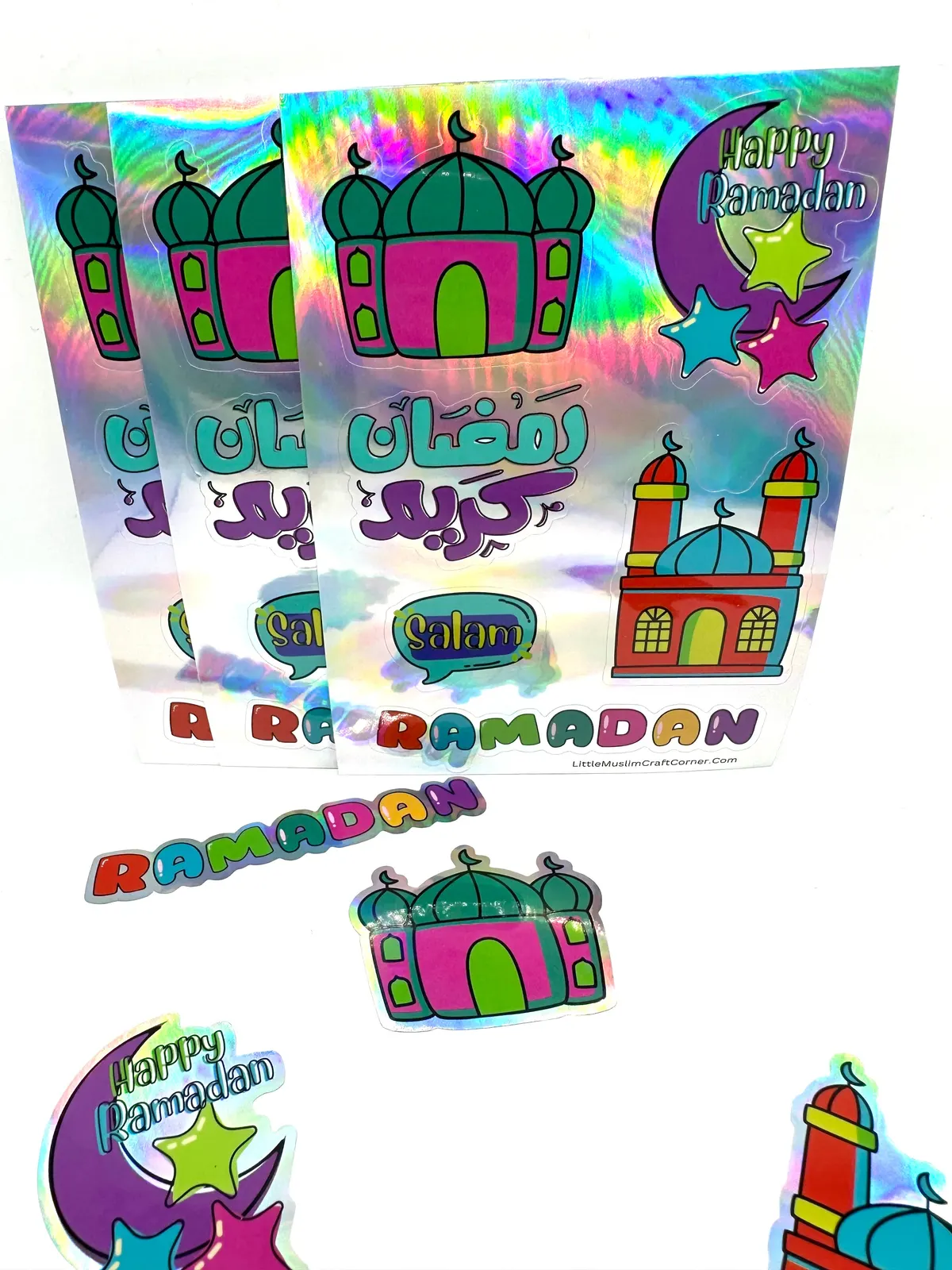 Ramadan sticker sheets (5pc)