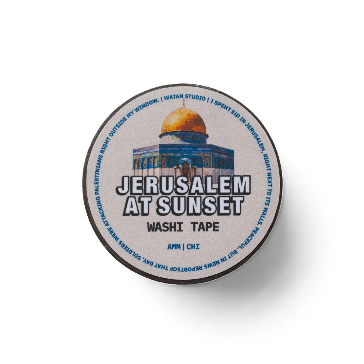 Jerusalem At Sunset Washi Tape