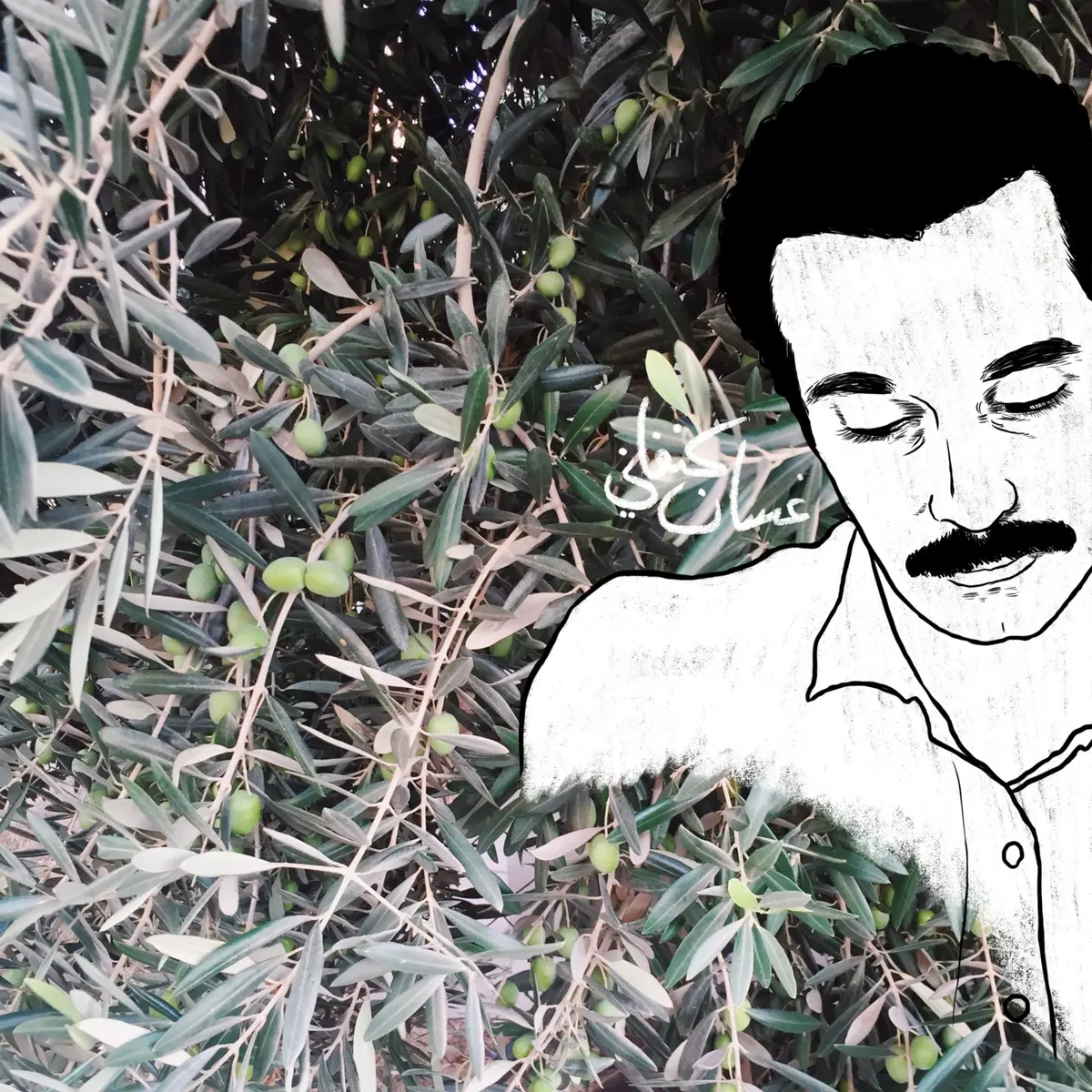 Ghassan Kanafani Among Olives Branches Print