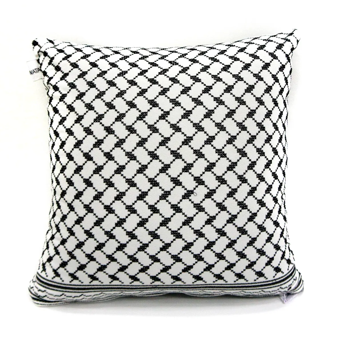 Kuffiyeh Tatreez Pillow Version 2