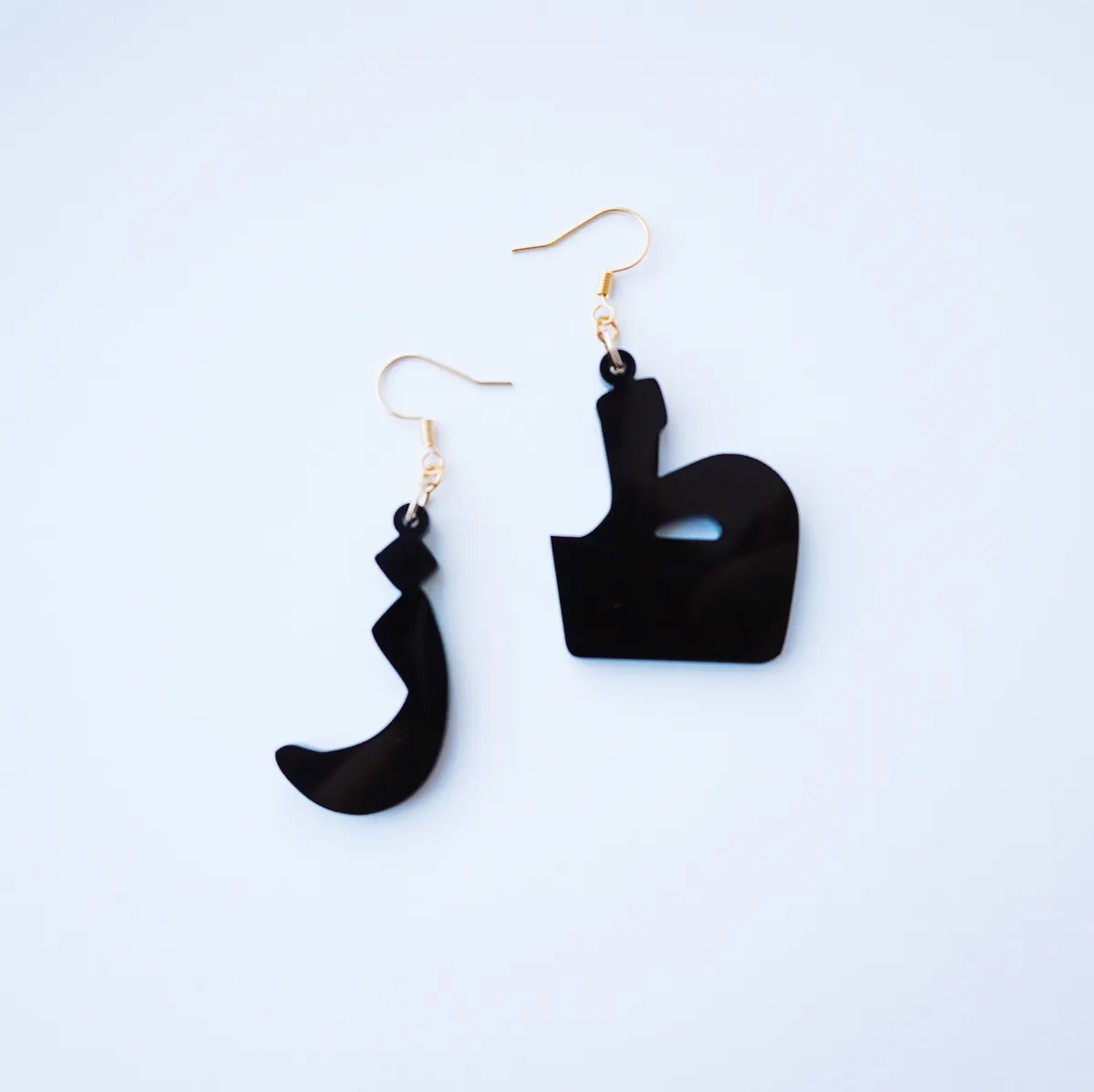 Black Toz Earrings