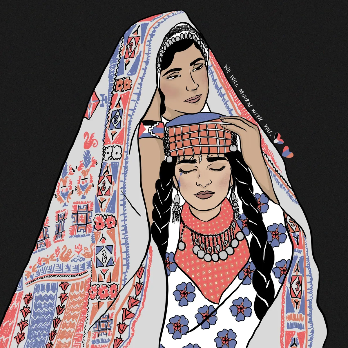 Palestine & Armenia Solidarity Print