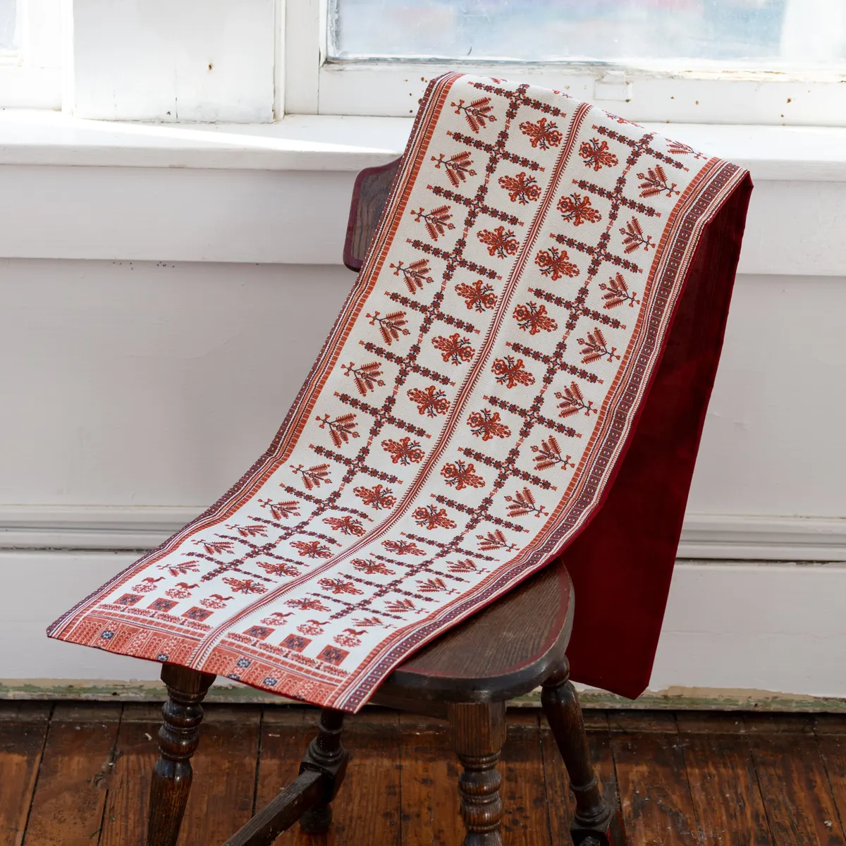 Classic Ramallah Tatreez Table Runner
