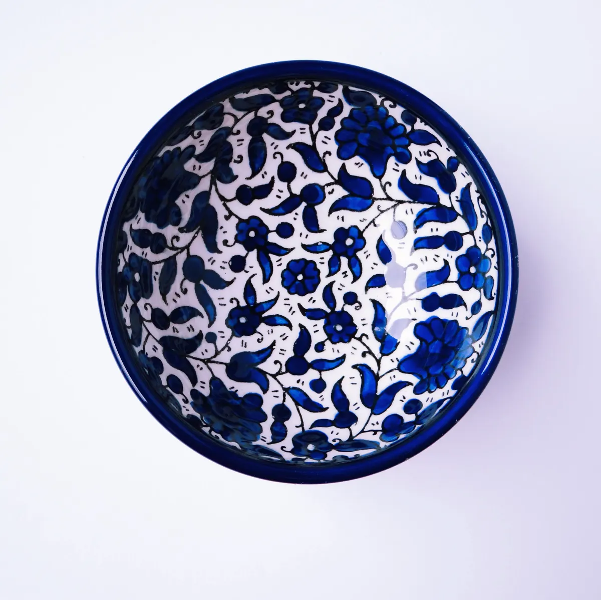 Hand Painted Khalili Small Ceramic Bowl