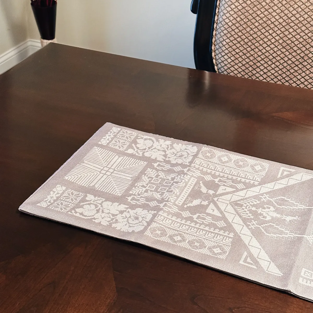 Tatreez Table Runner