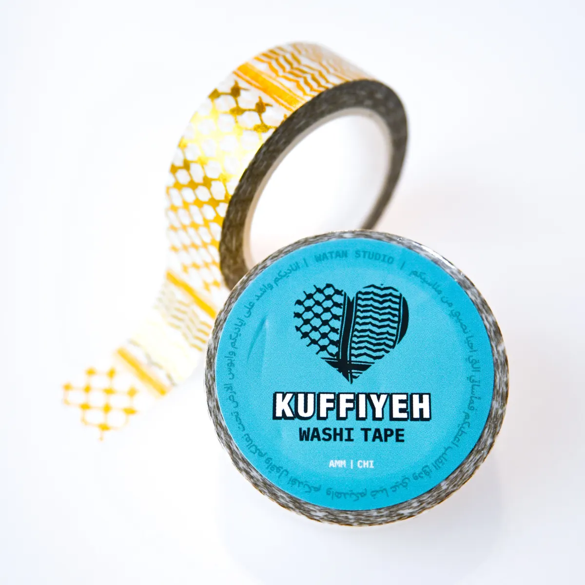 Palestinian Love Washi Tape Warm