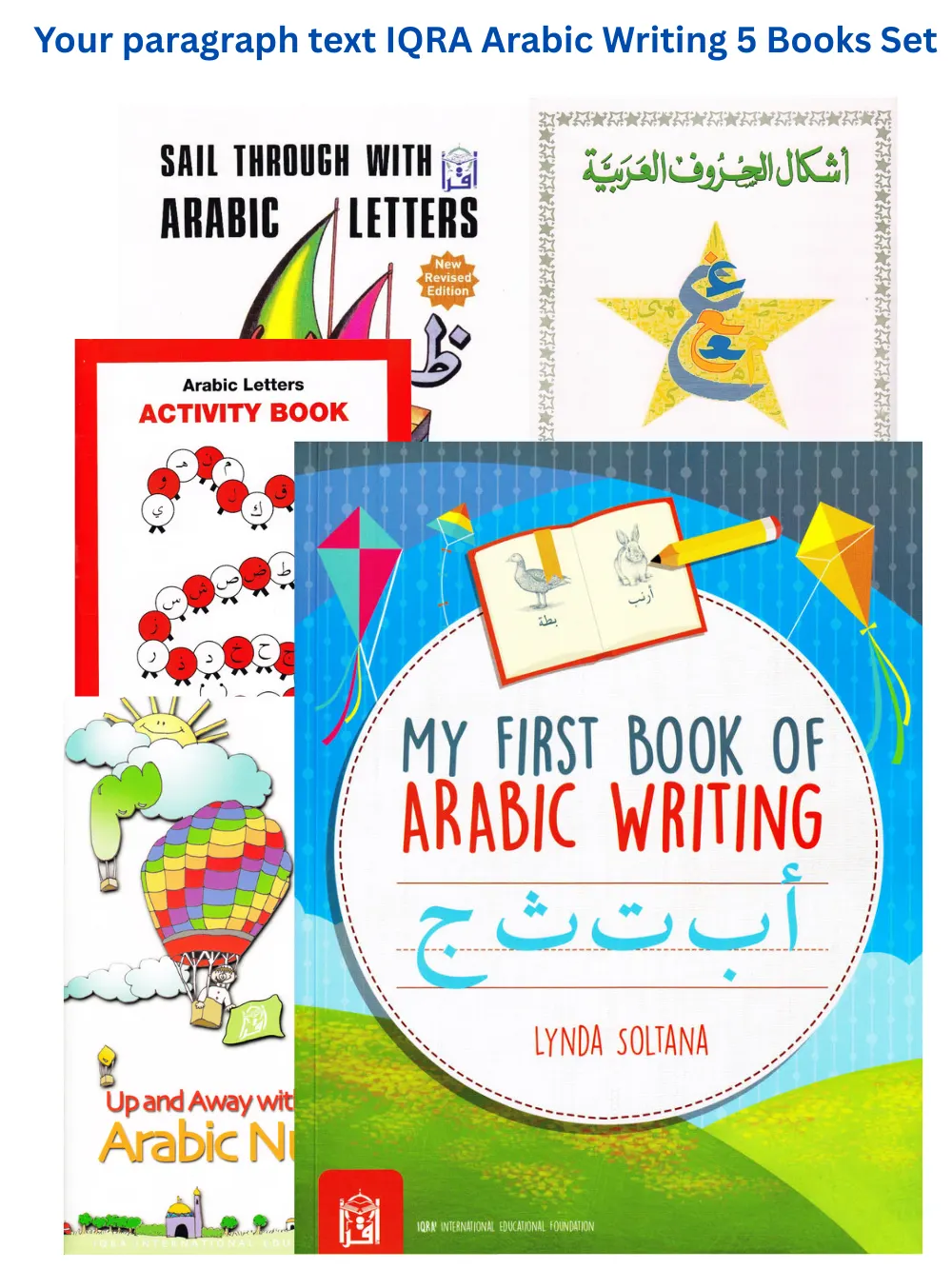 Iqra Arabic Writing 5 Books Set