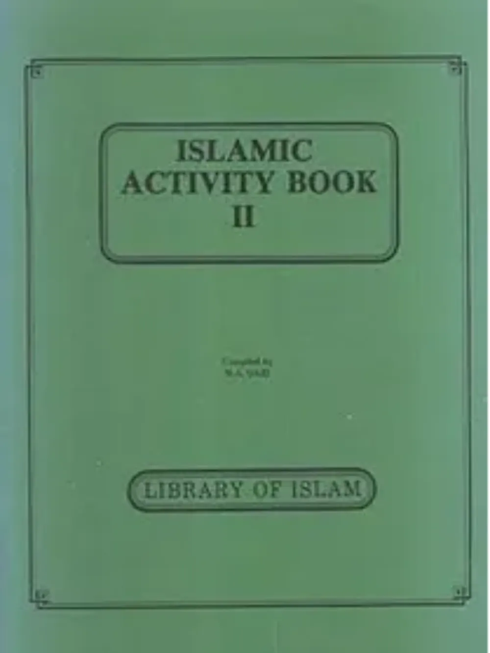 Islamic Activity Book II