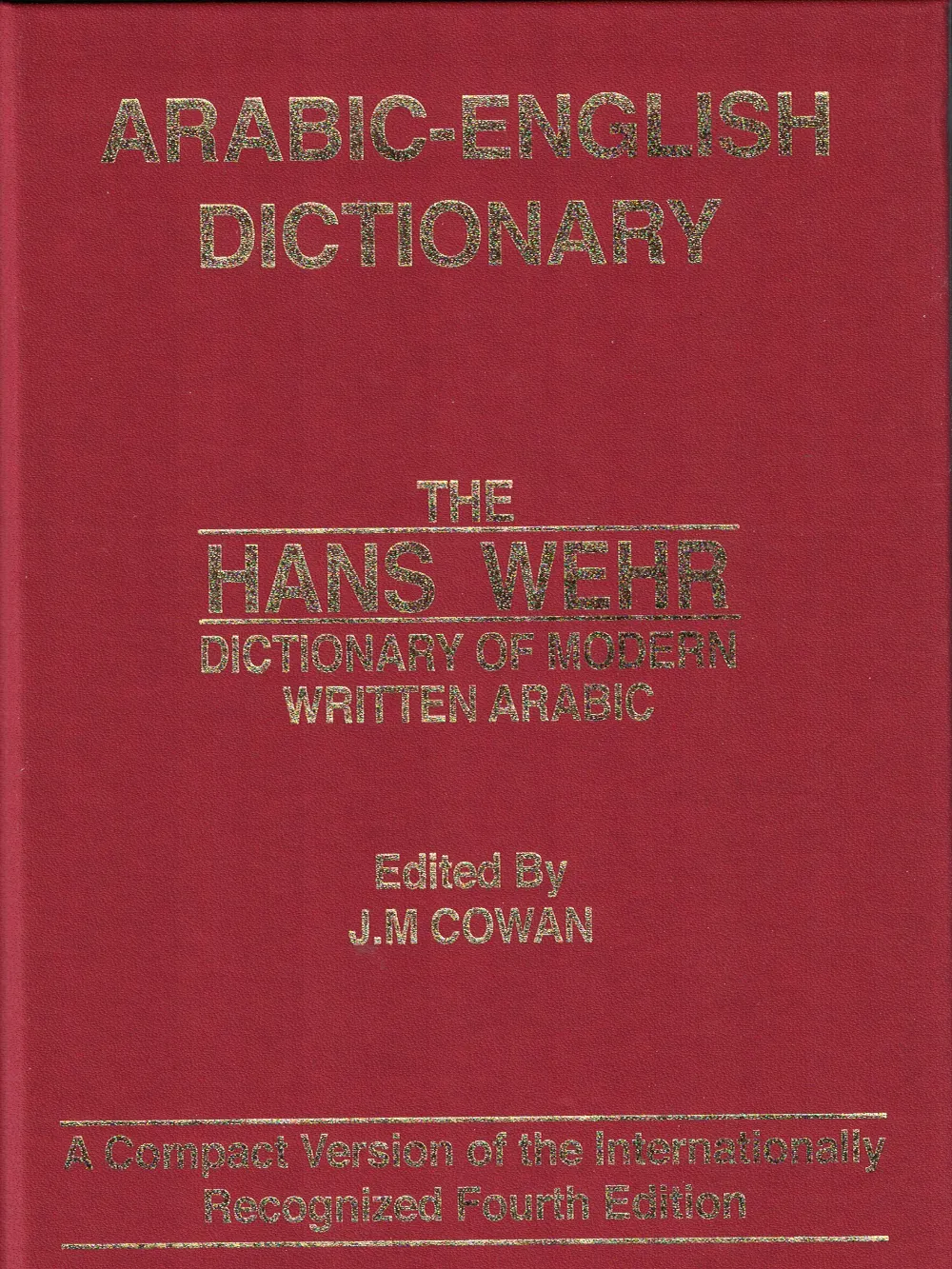 Dictionryarab Eng Hans Wehr Zam 2