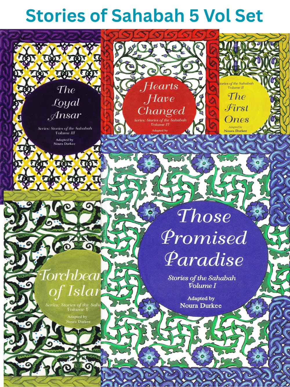 Stories of Sahabah 5 Vol Set