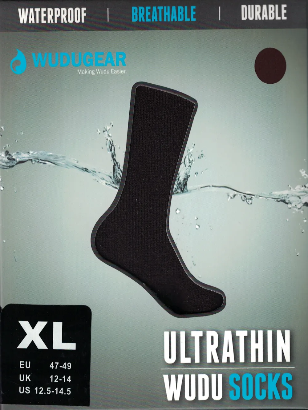 Socks Wudu Gear X Large Brown 1