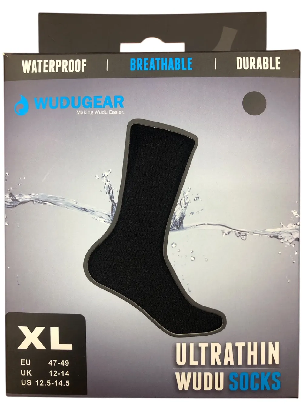 Socks Wudu Gear X Large Black