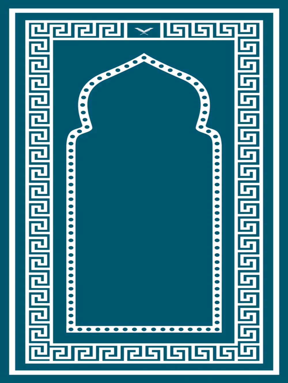 Prayer Mat Sajda Foldable-Teal