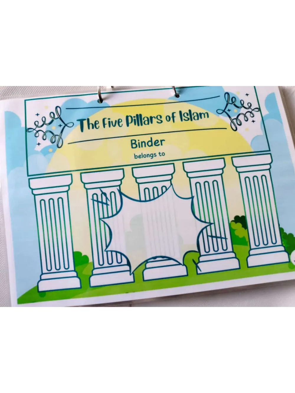 My Five Pillars of Islamic Binder