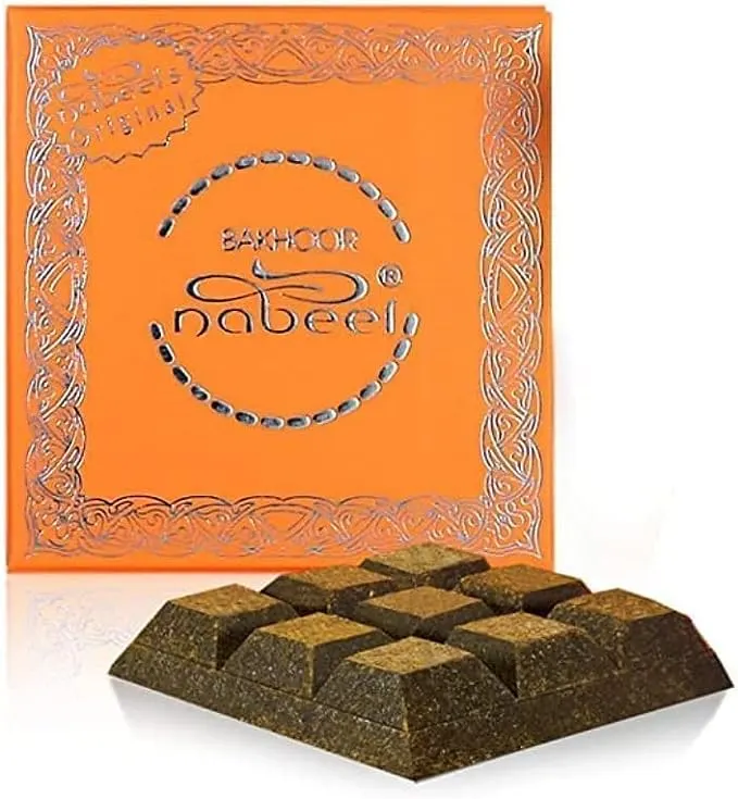 Nabeel Bakhoor Men & Women (Unisex) 40 GM I 1 Pack I Oriental-Woody Incense
