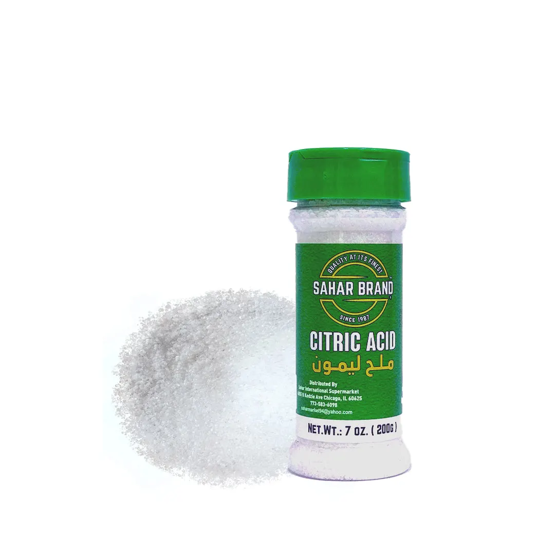 Sahar Brand Premium Quality Citric Acid Size: Small