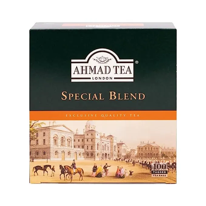 Ahmad Tea Black Tea, Special Blend Teabags, 100 Tea Bags