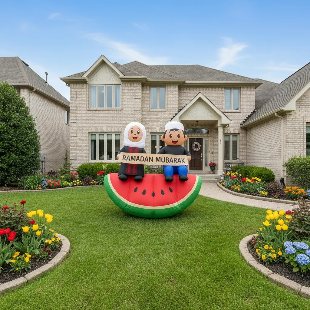 Ramadan Eid Watermelon Kids Inflatable Palestinian Pride Edition