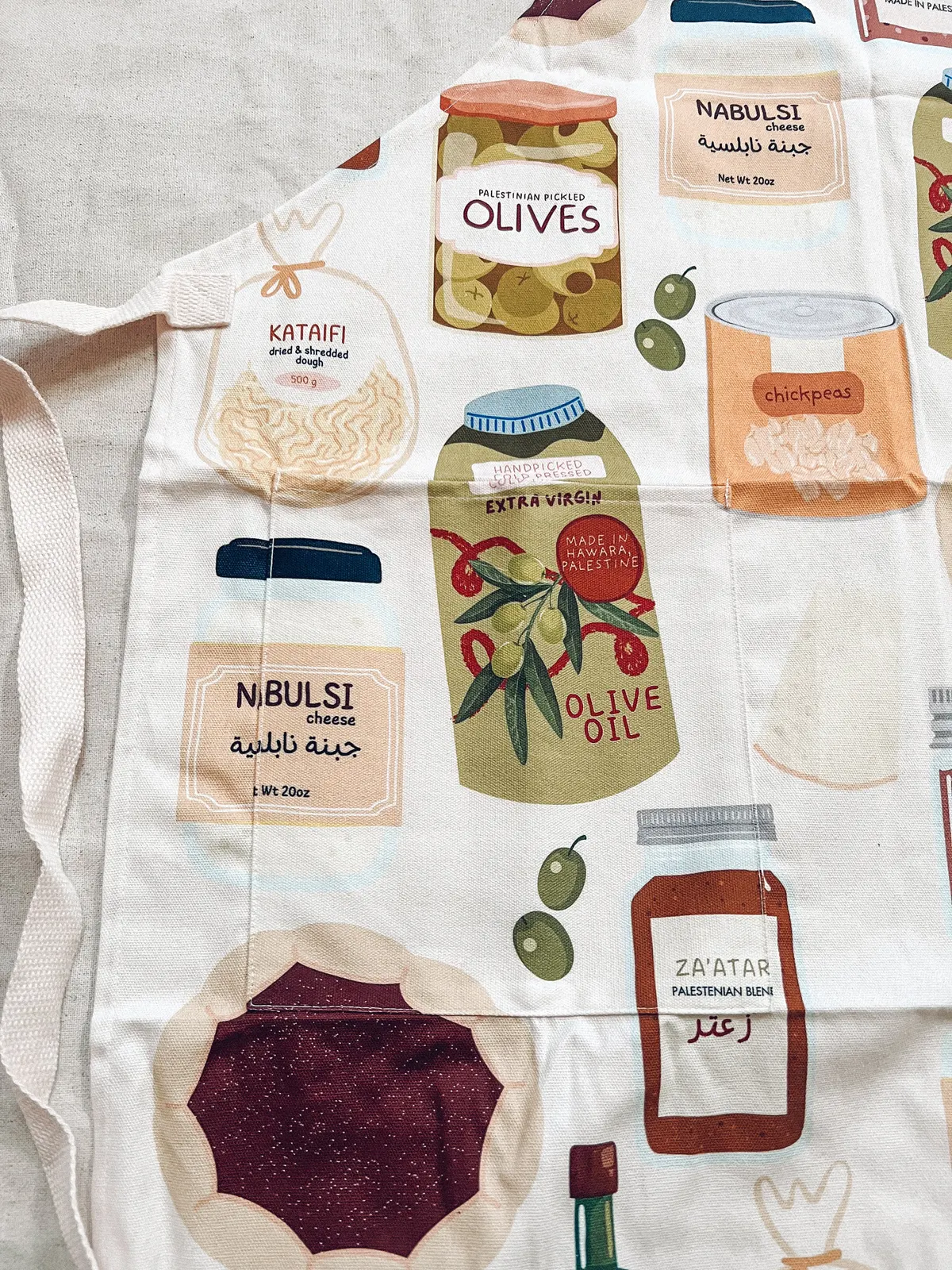 Palestine Cuisine Adult Apron