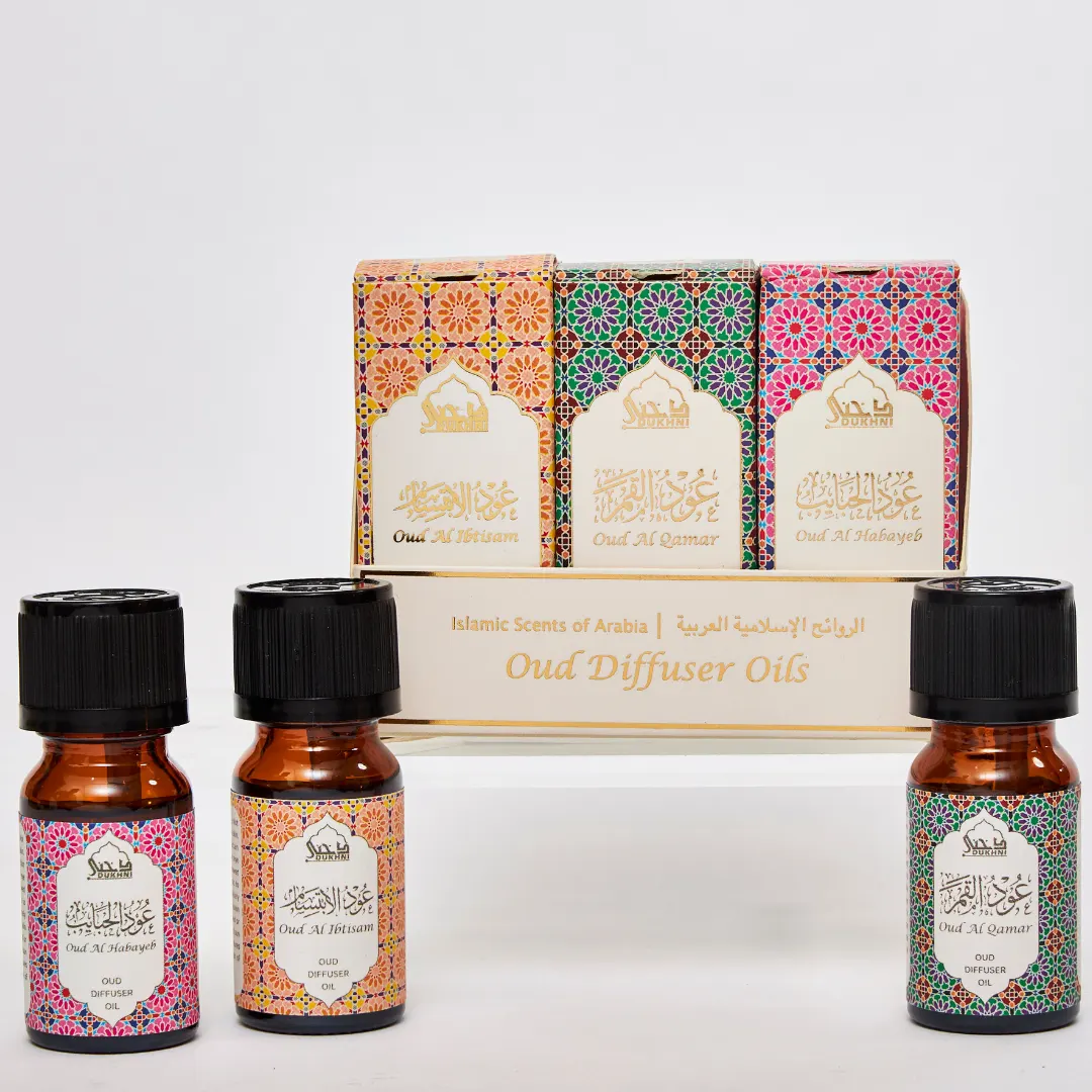 Dukhni - Floral Oud Diffuser Set | 3x10ml